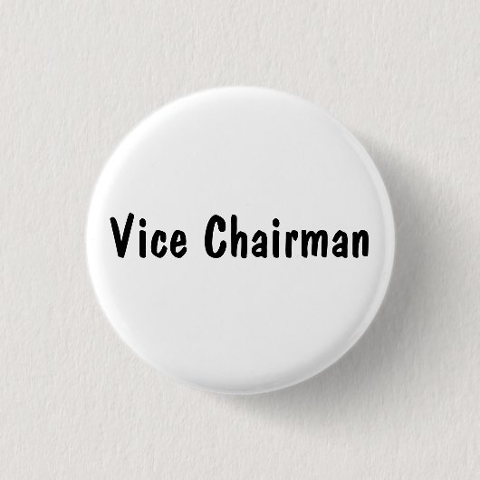Vizepräsident Button (Vorderseite)