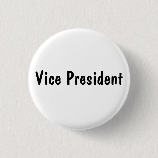 Vizepräsident Button (Vorderseite)