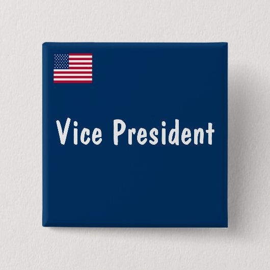 Vizepräsident Button (Vorderseite)