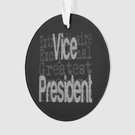 Vizepräsident Extraordinator Ornament (Vorderseite)