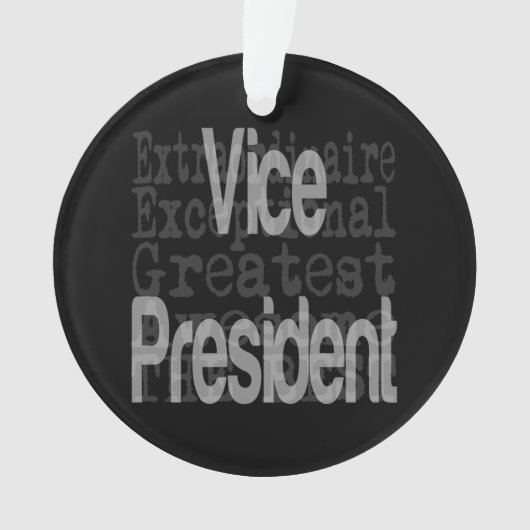 Vizepräsident Extraordinator Ornament (Vorderseite)