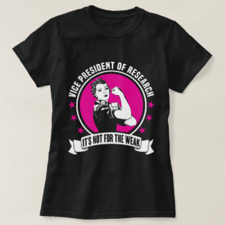 Vizepräsident für Forschung T-Shirt