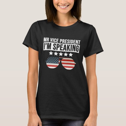 Vizepräsident Ich spreche Shirt (Vorderseite)