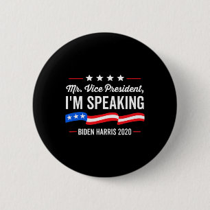 Vizepräsident Ich spreche über 2020 Button