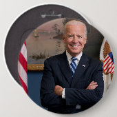 Vizepräsident Joe Biden während der Präsidentschaf Button (Vorne & Hinten)