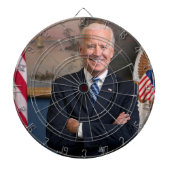 Vizepräsident Joe Biden während der Präsidentschaf Dartscheibe (vorne)