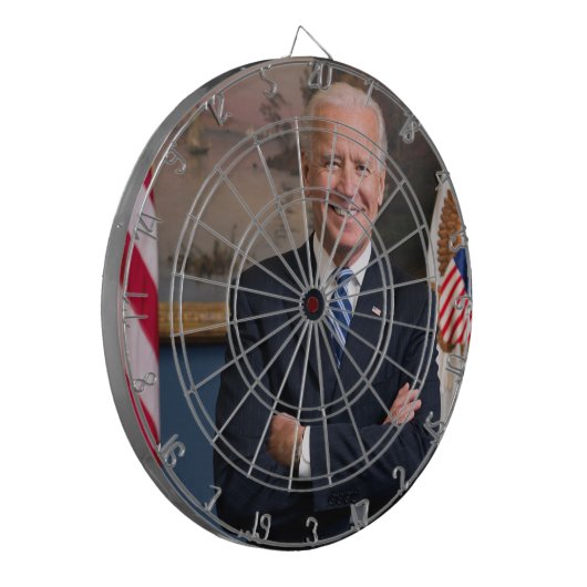 Vizepräsident Joe Biden während der Präsidentschaf Dartscheibe (Vorderseite Links)