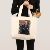 Vizepräsident Joe Biden während der Präsidentschaf Jumbo Stoffbeutel (Vorderseite (Produkt))
