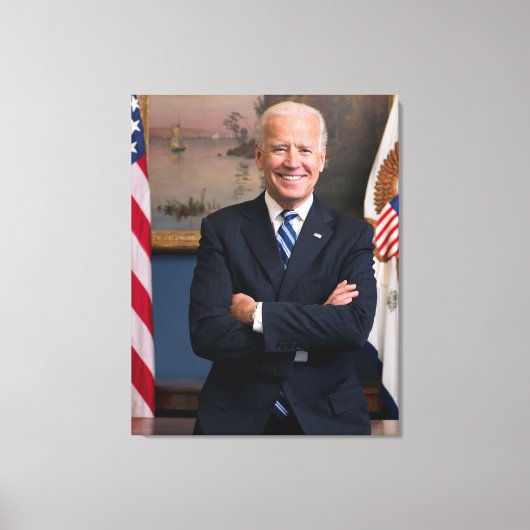 Vizepräsident Joe Biden während der Präsidentschaf Leinwanddruck (Vorderseite)