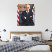 Vizepräsident Joe Biden während der Präsidentschaf Leinwanddruck (Insitu (Schlafzimmer))