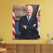 Vizepräsident Joe Biden während der Präsidentschaf Leinwanddruck (Insitu (Wohnzimmer))