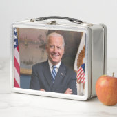 Vizepräsident Joe Biden während der Präsidentschaf Metall Brotdose (Beispiel)