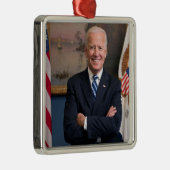 Vizepräsident Joe Biden während der Präsidentschaf Ornament Aus Metall (Rechts)