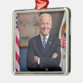 Vizepräsident Joe Biden während der Präsidentschaf Ornament Aus Metall (Links)