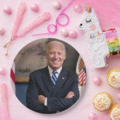 Vizepräsident Joe Biden während der Präsidentschaf Pappteller (Party)