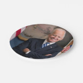 Vizepräsident Joe Biden während der Präsidentschaf Pappteller (Schrägansicht)