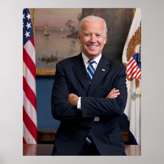 Vizepräsident Joe Biden während der Präsidentschaf Poster (Vorne)