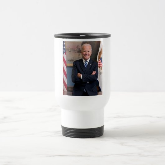 Vizepräsident Joe Biden während der Präsidentschaf Reisebecher (Mittel)