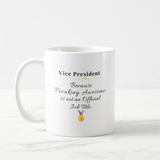 Vizepräsident Kaffeetasse (Links)