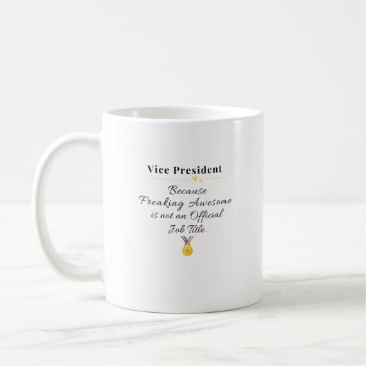Vizepräsident Kaffeetasse (Links)