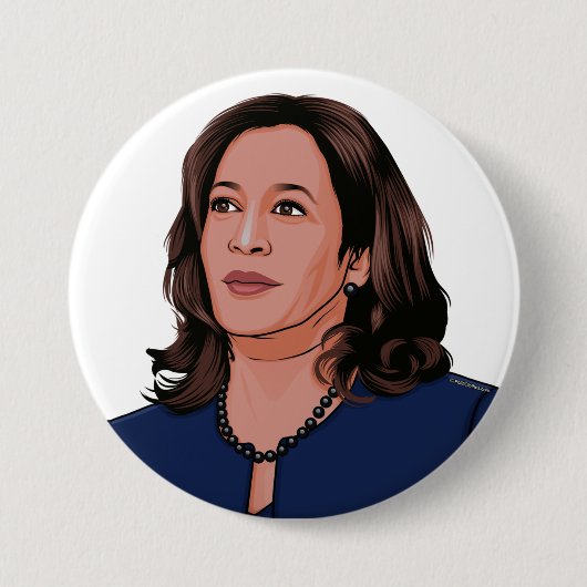 Vizepräsident Kamala Harris Button (Vorderseite)