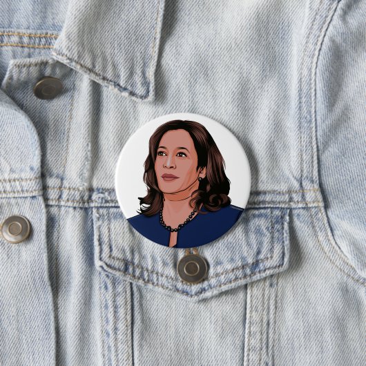 Vizepräsident Kamala Harris Button (Beispiel)