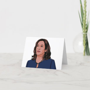 Vizepräsident Kamala Harris Dankeskarte