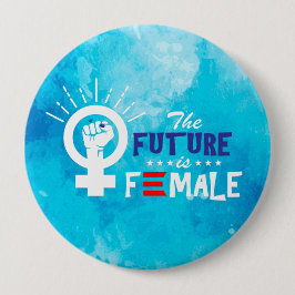 Vizepräsident Kamala Harris Future ist weiblich Button