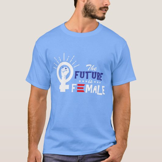 Vizepräsident Kamala Harris Future ist weiblich T-Shirt (Vorderseite)