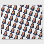 Vizepräsident Kamala Harris Geschenkpapier (Flach)