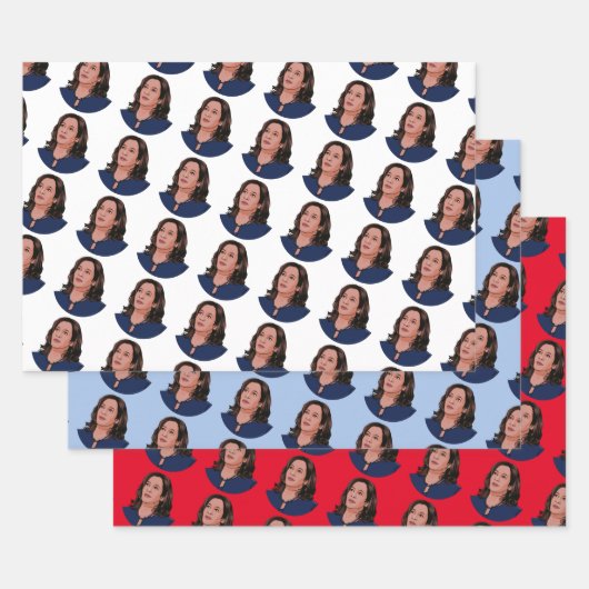 Vizepräsident Kamala Harris Geschenkpapier Set (Set)