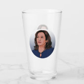 Vizepräsident Kamala Harris Glas (Rückseite)