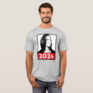 Vizepräsident Kamala Harris Graffiti Portrait T-Shirt