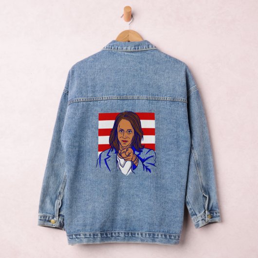 Vizepräsident Kamala Harris Jeansjacke (Hangar)