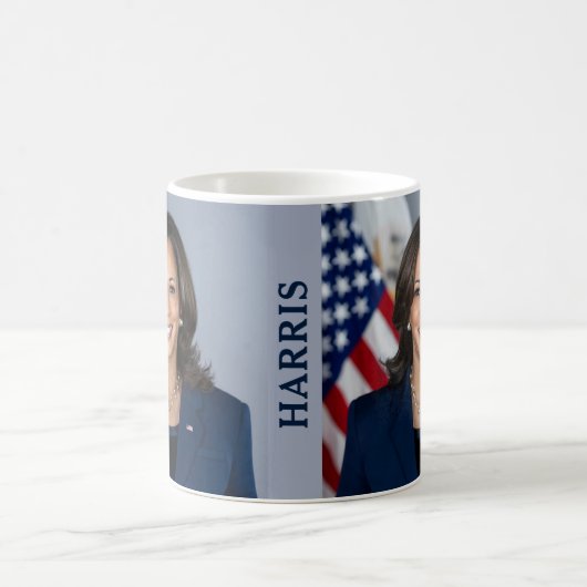 Vizepräsident Kamala Harris Offiziell Portrait Kaffeetasse (Mittel)