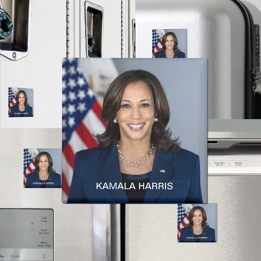 Vizepräsident Kamala Harris Offiziell Portrait Magnet