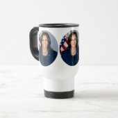 Vizepräsident Kamala Harris Offizielles Foto Reisebecher (Vorderseite Links)