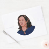 Vizepräsident Kamala Harris Runder Aufkleber (Umschlag)