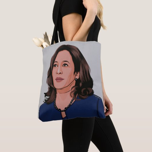Vizepräsident Kamala Harris Tasche (Von Nahem)
