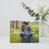 Vizepräsident Kamala Harris: Wir haben es geschaff Postkarte (Stehend Vorderseite)