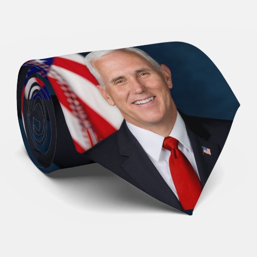 Vizepräsident Mike Pence Neck Tie Krawatte (Gerollt)