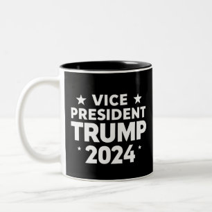 Vizepräsident Trump Lustige Wahl Joe Biden Lustige Zweifarbige Tasse