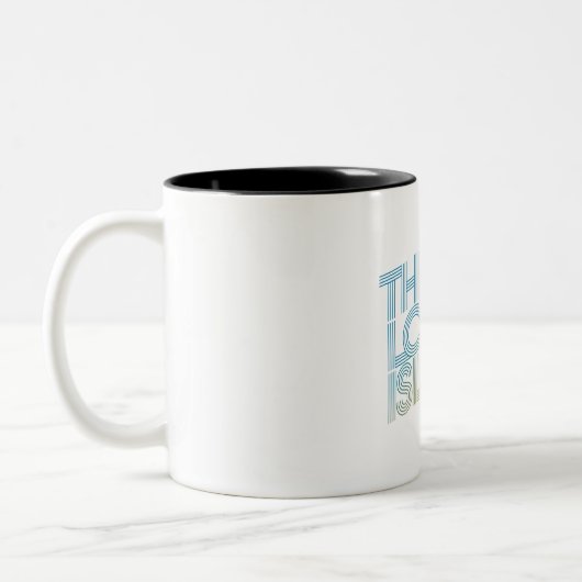 Vizestrand Zweifarbige Tasse (Links)