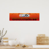 VizFX-Banner Poster (Küche)