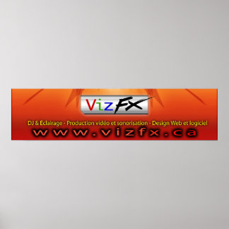 VizFX-Banner Poster