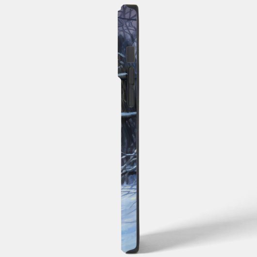 Vizla Let It Snow Weihnachten Case-Mate iPhone Hülle (Rückseite / Links)