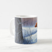 Vizla Let It Snow Weihnachten Kaffeetasse (Vorderseite Links)