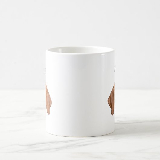Vizsaler Hund Kaffeetasse (Mittel)