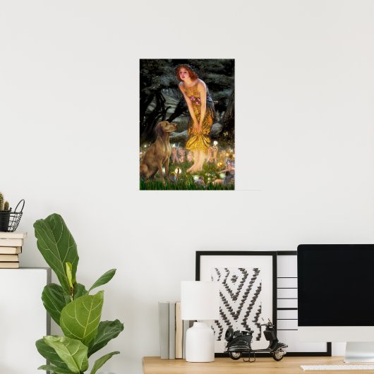 Vizsla 1 - MidEve Poster (Heimbüro)