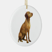 Vizsla (A) Keramik Ornament (Rechts)